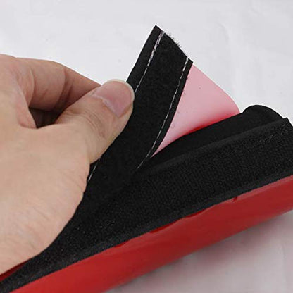 Standard Design Durable Professional Handlebar Protector Pad for 7.9" (Black Text) - color: Black Text