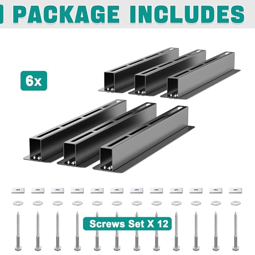 EVERHANGER Ceiling Storage Rack, Heavy Duty Overhead Storage Rack for Garage, Adjustable Ceiling Bin Storage System, 6 Sets for 5 Bins, 16 Inch - style: For 5 Bins