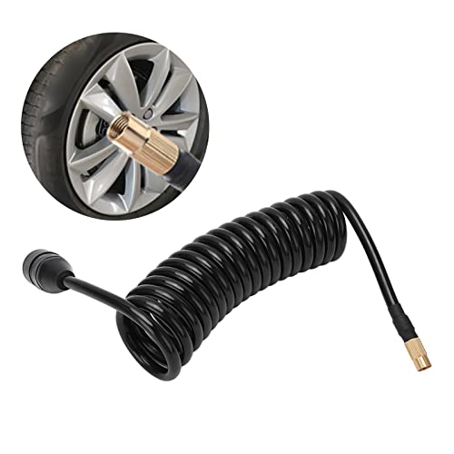 Car Air Pump Extend Hose, 9.84ft PS20 Female Plug Inflator Extension Tube for American Tire Nozzle Car Motorcycle - size: 9.84 ft