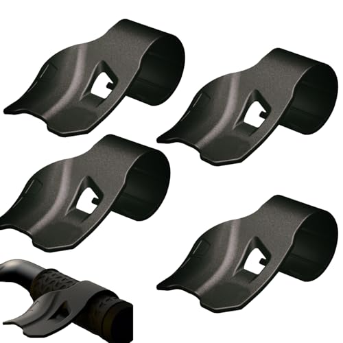 ABS Motorcycle Biker Black Cruise Assist Grips Handlebar Oil Control Rocker Rest Accelerator Assistant,4PCS
