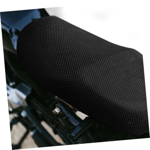 Mikinona Motorcycle Seat Cushion Mesh Seat Pad Insulated Cover for Motorbike Comfortable Ride Protection