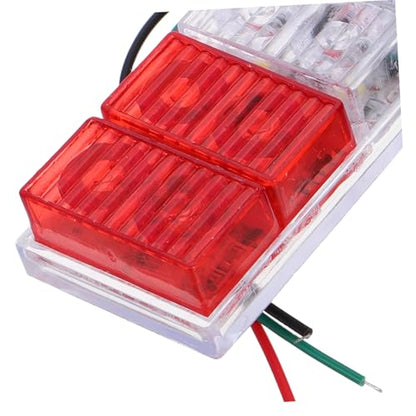 ABOOFAN LED Strobe Light for Motorcycle Car Emergency Warning Tail Lamp Dual Flash Compatibility for Motorcycles Vehicles Easy Installation Durable Reliable