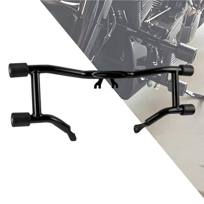 Engine Guard Flat-Out Bar Fit for Harley Touring Street Glide Road Glide Road King Electra Glide Ultra (F- Engine Guard for 14-23 Touring) - size: F- Engine Guard For 14-23 Touring