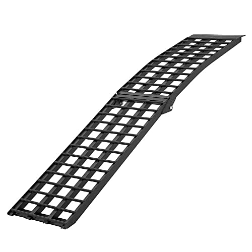 108" x 17.5" Extra Wide Aluminum Folding Single Runner Motorcycle Ramp