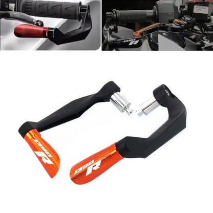 For 1390 Super Duke R 1390 super duke r 2024 2025 Motorcycle CNC Handguard Brake Clutch Lever Handle Bar Guard Protector (orange)
