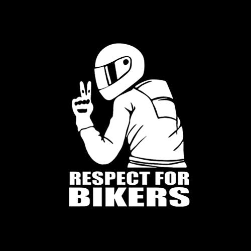 Motorcycle Reflective Sticker,Car Decal Stickers Fashion Car Decoration Sticker (White) - color: White