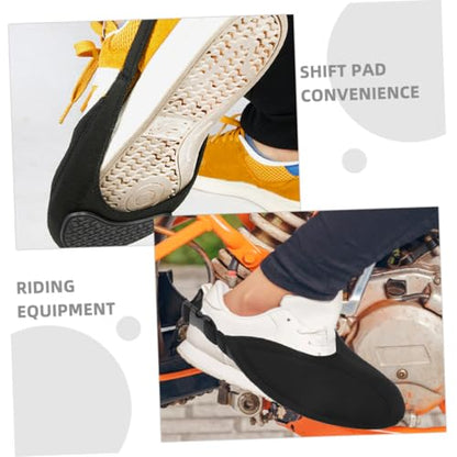 2pcs Motorcycle Shift Shoe Covers - Protector for Outdoor Riding Easy to Clean Gear for Men Prevent Shoe Grime and Shifting Comfort