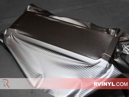 3M 2080 Series CF12 Black Carbon Fiber Dual Cast 3D Weave Embossed Vinyl Car Wrapping Film - 1ft x 1ft - Vehicle Sheet Roll - color: Carbon Fiber Black - 2080 CFS12, size: 1ft x 1ft