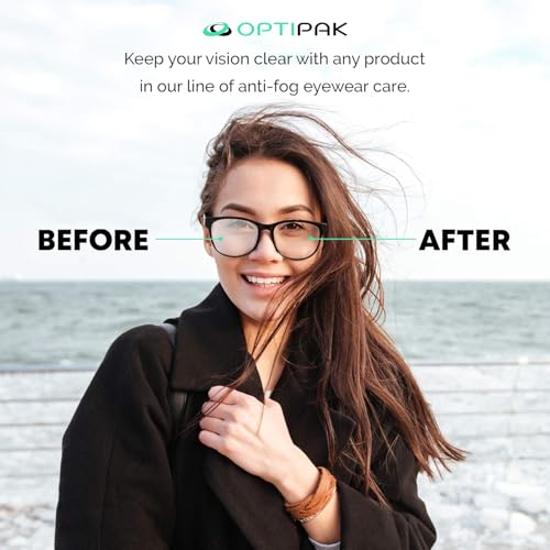 Anti Fog Lens Cleaner Spray Kit | (4) 2oz Anti Fog Glasses Cleaner Spray + (4) Microfiber Cloth for Eyeglasses, Goggles, Sunglasses, Mirror - Eyeglass Defogger Spray Cleaning Kit (8 Piece Set) - size: 2 Fl Oz (Pack of 4), style: 4x2oz Lens Spray + 4 Micro