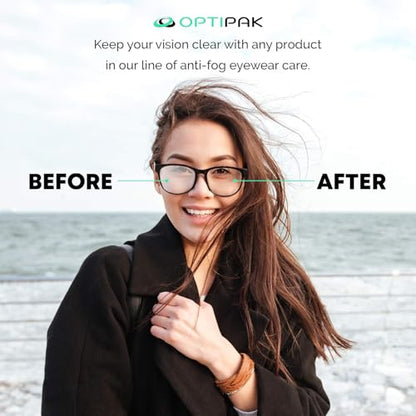Anti Fog Lens Cleaner Spray Kit | (4) 2oz Anti Fog Glasses Cleaner Spray + (4) Microfiber Cloth for Eyeglasses, Goggles, Sunglasses, Mirror - Eyeglass Defogger Spray Cleaning Kit (8 Piece Set) - size: 2 Fl Oz (Pack of 4), style: 4x2oz Lens Spray + 4 Micro