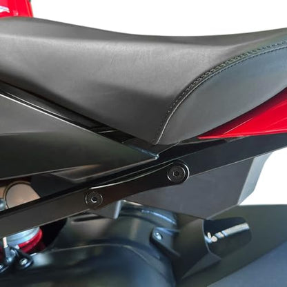 XitomerFootpeg Block Off Plates Fit for S1000R 2014-2020, S1000RR 2009-2018, Passenger Peg Holes Cover, CNC Billet Aluminum
