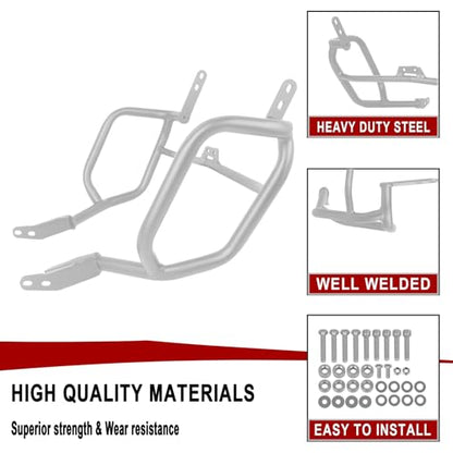Highway Crash Bar Engine Guard Bumper Protector Replacement for Yamaha Tenere700 Tenere 700 2019 2020 2021 2022 2023 2024 2025 (Lower) - size: Lower