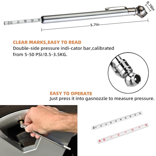 Car Roadside Emergency Kit,Auto Vehicle Truck Safety Emergency Road Side Assistance Kits with Jumper Cables,Safety Hammer,Reflective Warning Triangle,Tire Pressure Gauge,Tow Rope,etc