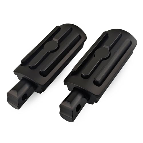 FootPegs,Highway Pegs Passenger Foot Pegs Compatible with Harley Softail Deluxe Fat Boy Heritage Sport Glide Softail Slim Street Bob Breakout Low Rider Models 2018-2023 Matte Black - color: Matte Black, size: Passenger Pegs