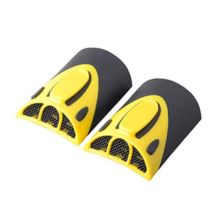 Goldfire Cooling Arm Sleeves 1 Pair Motorcycle Cooling System Jacket Sleeve Vent for Riding Warm Weather Accessories - color: Yellow
