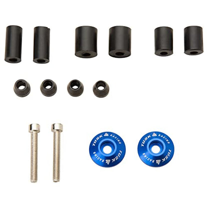 Tusk Bar Ends (Blue) - color: Blue