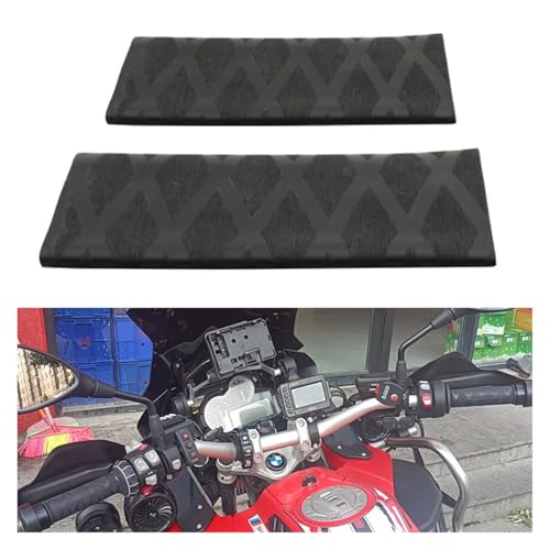 Non Slip Motorcycle Handlebar Grips Heat Shrinkable Rubber Cover Universal Fit for Scooter Moped Handlebar Tuning Accessories - color: Red