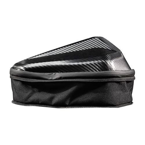 NIGHT CAT Tail Bag Multifunctional Waterproof Saddle Bag Motorcycle Rear Seat Universal Storage - color: Black-High Capacity