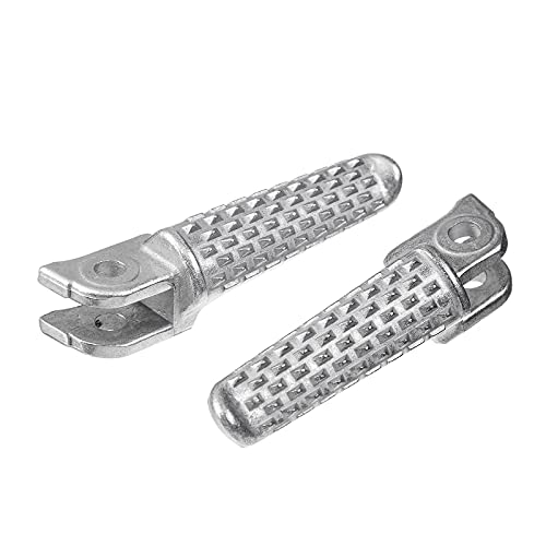 Front Foot Pegs Footrests Pedals for Honda CBR 600RR 2003-2023, CBR 1000RR 2004-2023, CB1000R 2008-2023 (Front-White) - color: Front-White