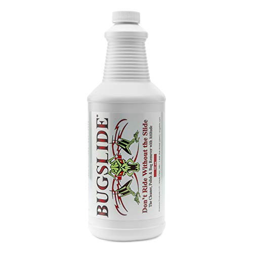 BugSlide 32 Oz Cleaner Refill for Spray Bottles & Travel Kits - All Surfaces Cleaning and Detailing Solution for Vehicle Interior and Exterior Use - Shines, Degreases, Polishes - style: 32 Oz Refill