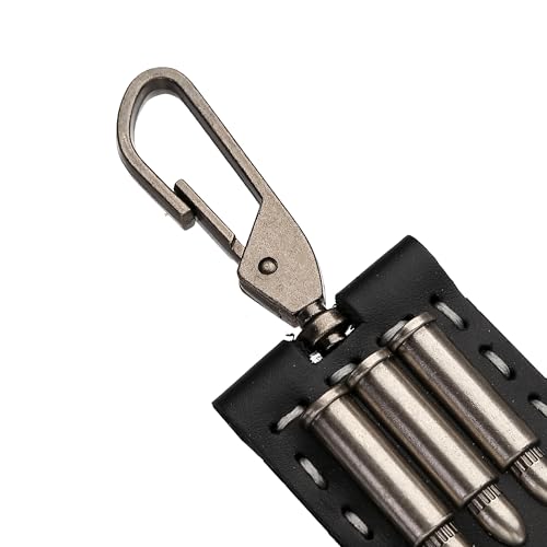 Heavy Duty Glove & Hat Clip with Carabiner, All-Metal Spring Clamp Work Glove Holder for Tool Belt, Harness, Backpack - style: Ammocraft