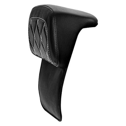 Razor Chopped Pack Backrest Pad Fits For Harley Touring 2014-2023 Tri Glide Road King Street Glide Road Glide Electra Glide Pack - color: Style D# 3