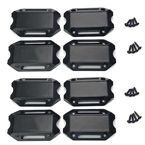 4pcs Motorcycle Crash Bar Sliders, Motorcycle Engine Guard Bumper Protection Decorative Block 25mm Frame Slider Universal for Motorcycles Crash Bar