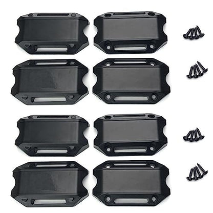 4pcs Motorcycle Crash Bar Sliders, Motorcycle Engine Guard Bumper Protection Decorative Block 25mm Frame Slider Universal for Motorcycles Crash Bar