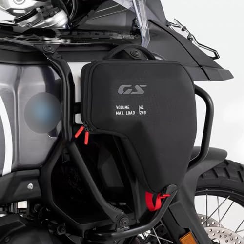For R1300GS Motorcycle Radiator Cowl Bag Side Storage Bags Fits for R 1300 GS Trophy Adventure 2024-2025 Motorcycle Accessories 4L Capacity Tool Package