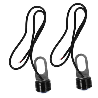 2pcs Led Flashing Marker Lamp Reverse Backup Light High Brightness for Motorcycle Safety Easy to Install for Night Riding and Decoration