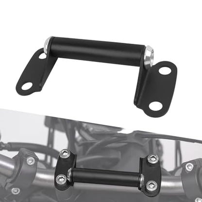 Motorcycle GPS Navigation Mount Bracket Phone Bar Holder Replacement for Honda CL500 SCL500 CL300 CL 300 500 2023 2024 Aluminum Motorbike Accessories Handlebar Navigation Holder Extender