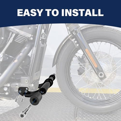 Front Highway Foot Pegs Engine Guard Crash Bar Frame Slider Fit for Harley Softail Street Bob Low Rider Lowrider S/Lowrider ST/Standard Heritage Classic FXST FXLR S ST FXBB 2018-2026 Accessories
