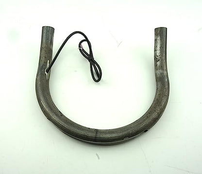 1 inch Tube Hoop with 230mm/9.06 inch Width Retro Motorcycle Cafe Racer Seat Frame Hoop Upswept Loop with LED Strip Brake Light Turn Singal Tail Light - size: 1 inch Tube/Upswept Loop/Width 9.06 in