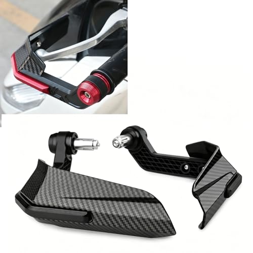For CB1000F CB1000F SE CB 1000 F cb1000f 2025 2026 Motorcycle Handlebar Brake Clutch Lever Handguard Protector Handguard Handle Cover Windshield (black) - color: black