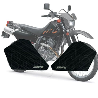For DR650S DR650 DR650 SE DR200SE Tank Pad Motorcycle Sticker Decal Knee Grip Traction Pads For dr650s dr650 dr650se 2024 2023 2022-2004 dr200se Accessories Gas Tank side Protectors