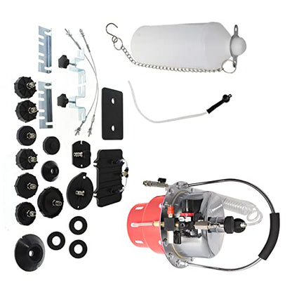 labwork 1 Set Portable Pneumatic Air Pressure Brake Kit and Clutch Bleeder Valve System Kit