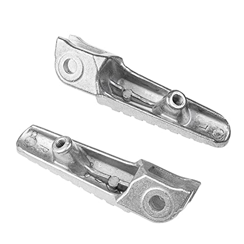 Front Foot Pegs Footrests Pedals for Honda CBR 600RR 2003-2023, CBR 1000RR 2004-2023, CB1000R 2008-2023 (Front-White) - color: Front-White