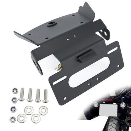 Fender Eliminator Bracket Kit Fit for Pan America 1250/1250 Special 2021-2026 Tail Tidy with LED License Plate Light