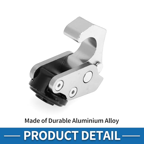 Motorcycle Handlebar Hook Helmet Gloves Luggage Hanger Motorcycle Hook Hanger Aluminum Alloy Silver Tone - color: Silver Tone