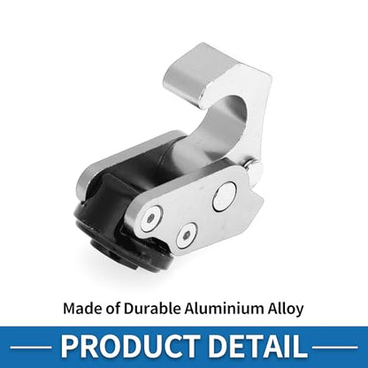 Motorcycle Handlebar Hook Helmet Gloves Luggage Hanger Motorcycle Hook Hanger Aluminum Alloy Silver Tone - color: Silver Tone
