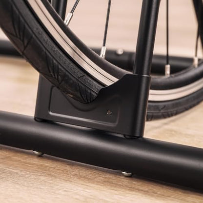 CyclingDeal Bicycle Floor Parking Rack Stand - for Mountain MTB Road Bike - Indoor Home Garage Storage - Classic 3 Bikes - size: 3 Bikes, style: Classic
