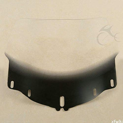 Green-L Motorcycle PMMA Clear Windshield Windscreen Fit for Honda Goldwing GL1800 2001-2017 - color: Style B