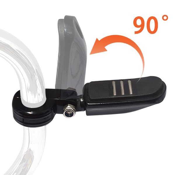 FOVPLUE 1.25" Highway Footpegs, Adjustable Footrest w/Mounting P-Clamps for Harley Touring Softail Dyna Sportster Honda Kawasaki Suzuki Yamaha Indian Victory w/1-1/4" Engine Guard, Gloss Black#1 - color: Gloss Black