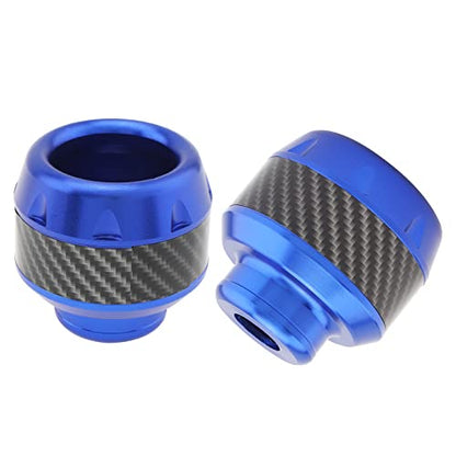 Windance Front Rear Fork Frame Sliders Wheel Crash Protector Falling Protection Universal for Motorcycles Motorbikes Moped Scooters (Blue)