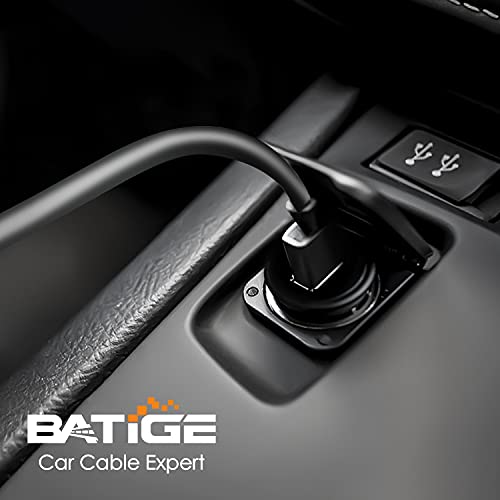 Single Port USB 3.0 Male to Female AUX Car Mount Flush Cable Waterproof Extension for Car Truck Boat Motorcycle Dashboard Panel 1ft - size: 1ft