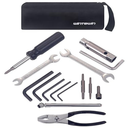 Motorcycle Repair Tool Kit for Harley Davidsons Motorcycles,Bike Basic Repairs Tool Set,Roadside Kit,Gift for Father Husband Christmas Birthday