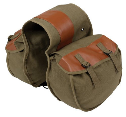 Stansport Saddle Bag - color: Olive Green