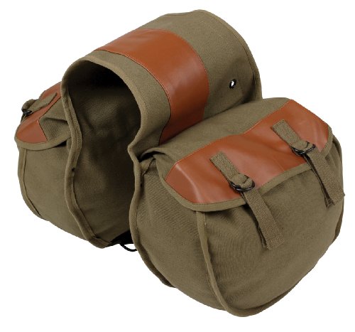 Stansport Saddle Bag - color: Olive Green