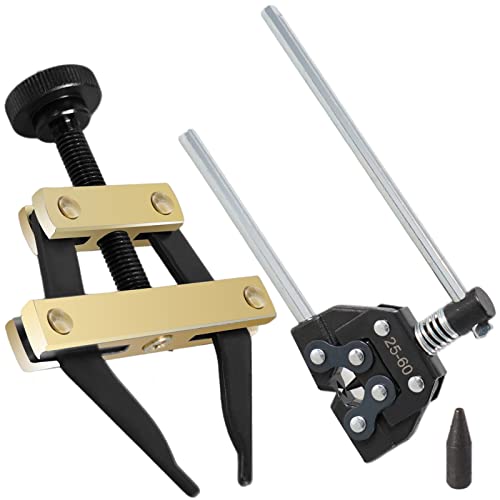 Roller Chain Breaker Cutter Chain Holder Puller Disassembly Tools Kit #25-60 Chains Replacement Set for Bicycle Motorcycle Go Kart ATV