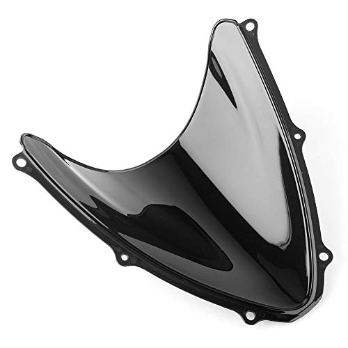Motorcycle Windshield Fits uzuki GSXR 600/750 2006-2007 K6, Black - color: Black
